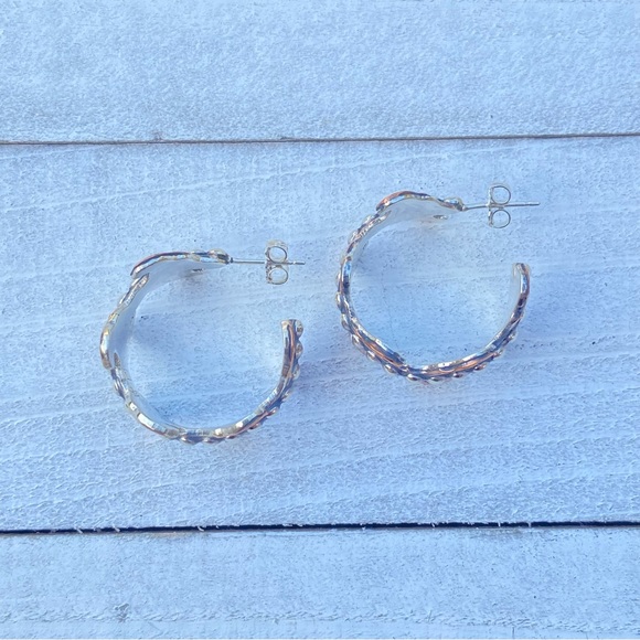 Ocean waves earrings - Picture 4 of 6